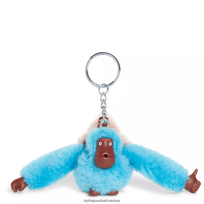 Accessories Mom And Baby Mom and Baby Sven Monkey Keychain 4ZZH682 Kipling Women Sea Blue