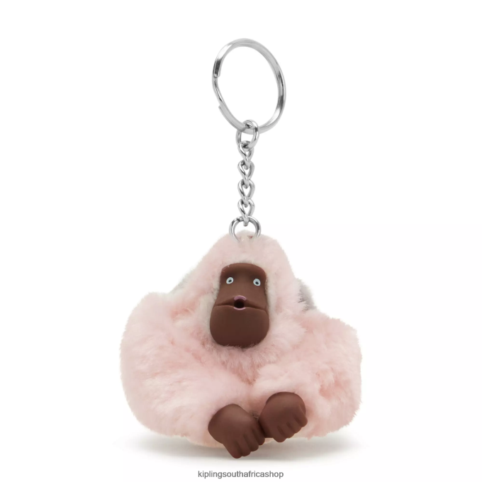 Accessories Mom And Baby Mom and Baby Sven Monkey Keychain 4ZZH685 Kipling Women Primrose Pink