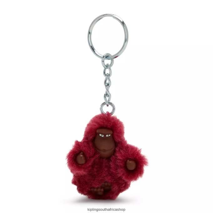 Accessories Sven Extra Small Monkey Keychain 4ZZH709 Kipling Women Beet Red