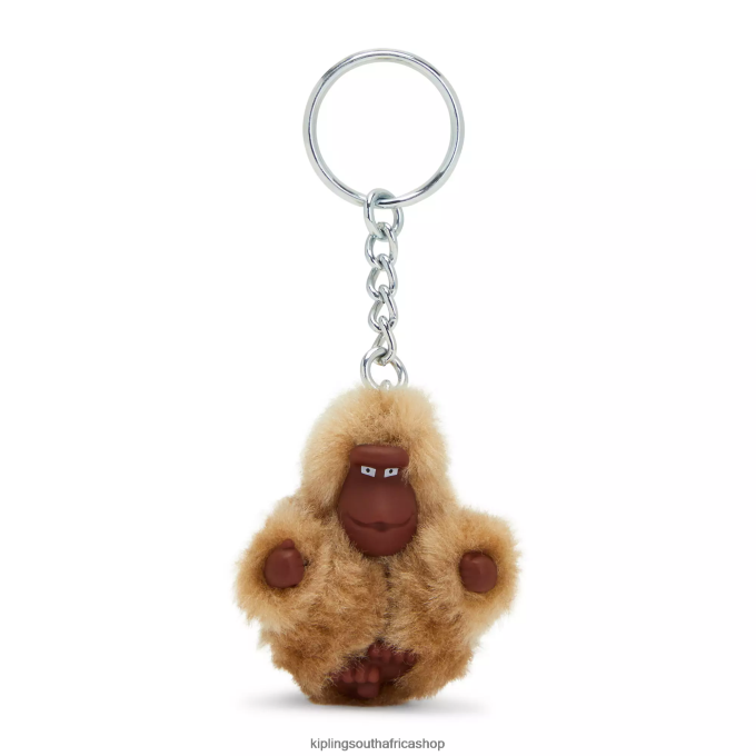 Accessories Sven Extra Small Monkey Keychain 4ZZH714 Kipling Women Caramel Beige