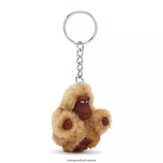 Accessories Sven Extra Small Monkey Keychain 4ZZH714 Kipling Women Caramel Beige