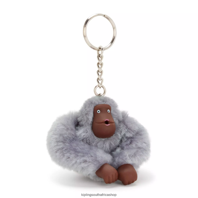 Accessories Sven Small Monkey Keychain 4ZZH667 Kipling Women Dove Grey