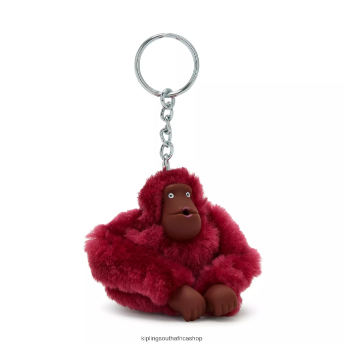Accessories Sven Small Monkey Keychain 4ZZH677 Kipling Women Beet Red