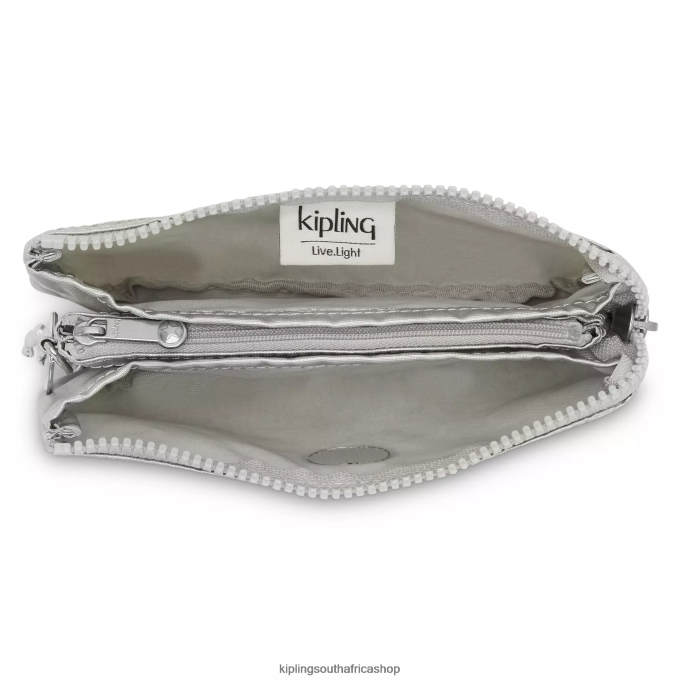 \"Bags\" Creativity Large Metallic Pouch 4ZZH547 Kipling Women Bright Metallic