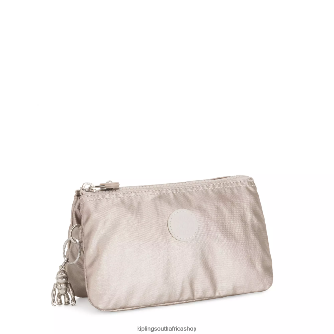 \"Bags\" Creativity Large Metallic Pouch 4ZZH548 Kipling Women Metallic Glow