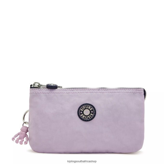 "Bags" Creativity Large Pouch 4ZZH540 Kipling Women Gentle Lilac Block