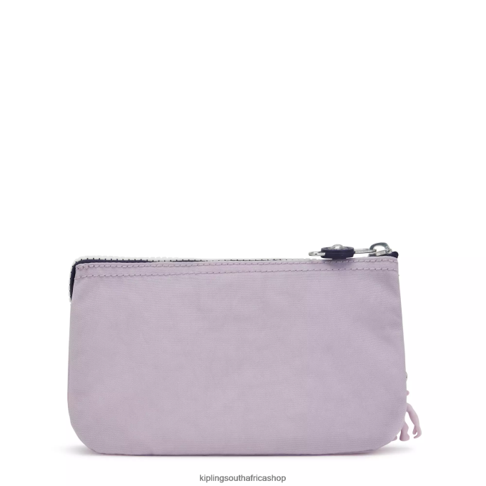 \"Bags\" Creativity Large Pouch 4ZZH540 Kipling Women Gentle Lilac Block