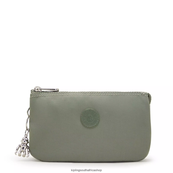 "Bags" Creativity Large Pouch 4ZZH605 Kipling Women Dark Seaweed