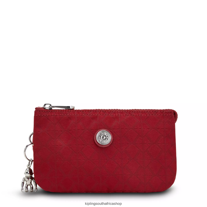"Bags" Creativity Large Pouch 4ZZH606 Kipling Women Signature Red