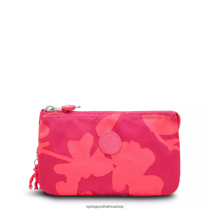 "Bags" Creativity Large Printed Pouch 4ZZH304 Kipling Women Coral Flower