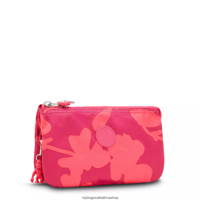 \"Bags\" Creativity Large Printed Pouch 4ZZH304 Kipling Women Coral Flower