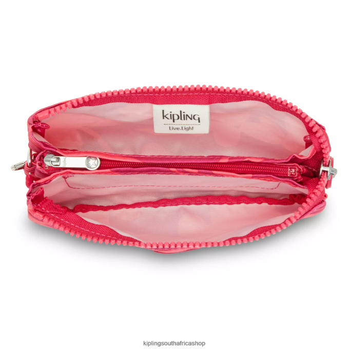 \"Bags\" Creativity Large Printed Pouch 4ZZH304 Kipling Women Coral Flower