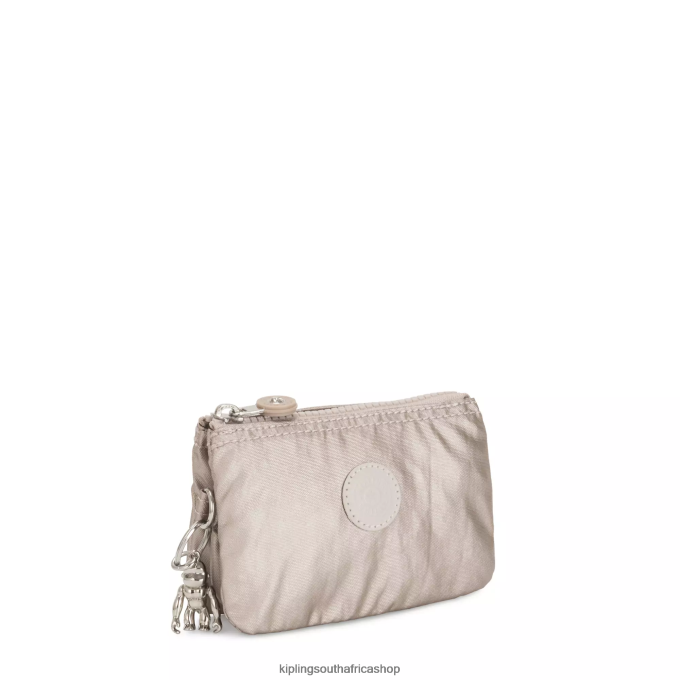 \"Bags\" Creativity Small Metallic Pouch 4ZZH613 Kipling Women Metallic Glow