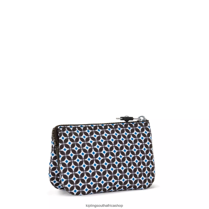 \"Bags\" Creativity Small Printed Pouch 4ZZH557 Kipling Women Blackish Tile