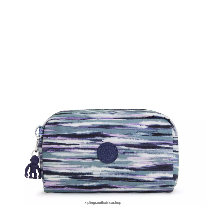 "Bags" Gleam Printed Pouch 4ZZH528 Kipling Women Brush Stripes