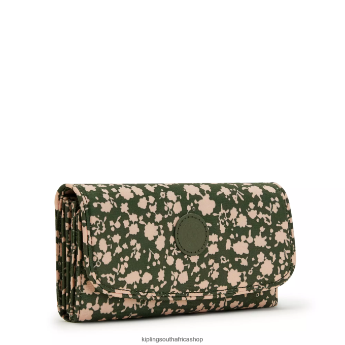\"Bags\" Money Land Printed Snap Wallet 4ZZH311 Kipling Women Fresh Floral