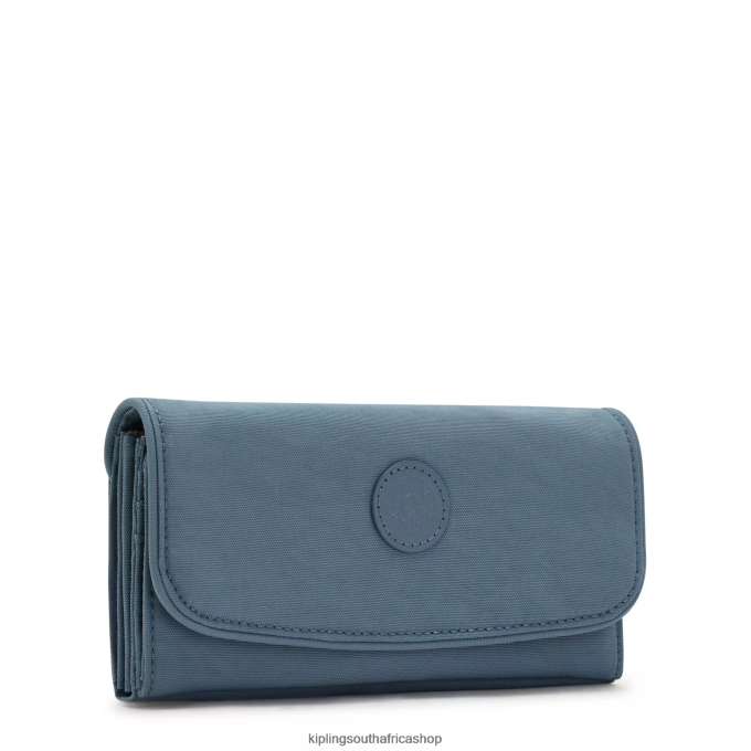\"Bags\" Money Land Snap Wallet 4ZZH286 Kipling Women Brush Blue