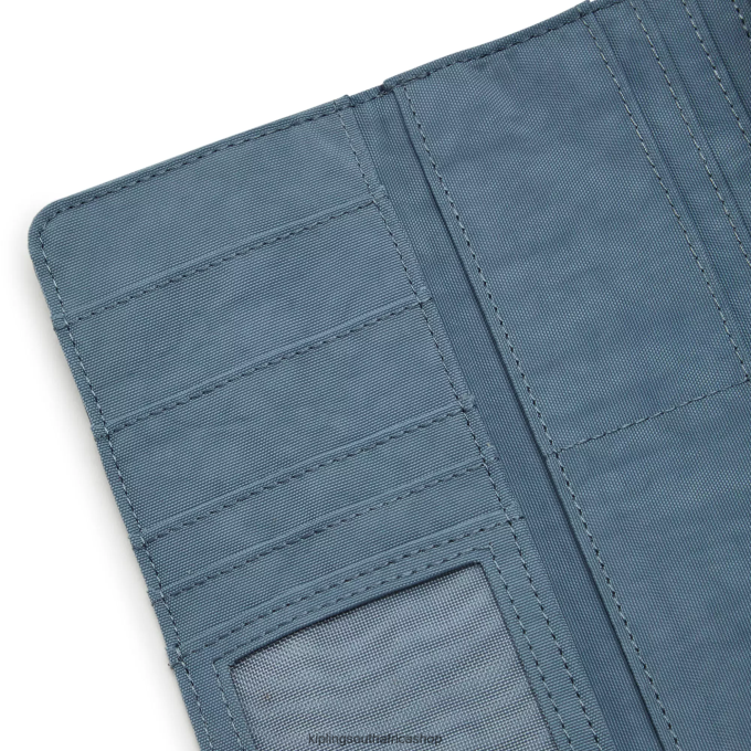 \"Bags\" Money Land Snap Wallet 4ZZH286 Kipling Women Brush Blue