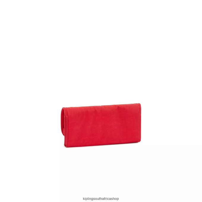 \"Bags\" Money Land Snap Wallet 4ZZH289 Kipling Women Red Rouge