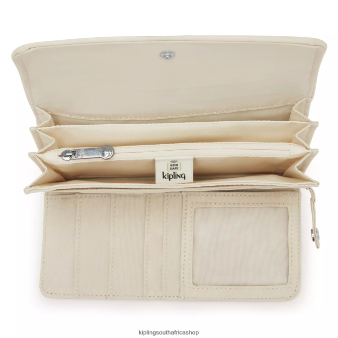 \"Bags\" Money Land Snap Wallet 4ZZH291 Kipling Women Light Sand