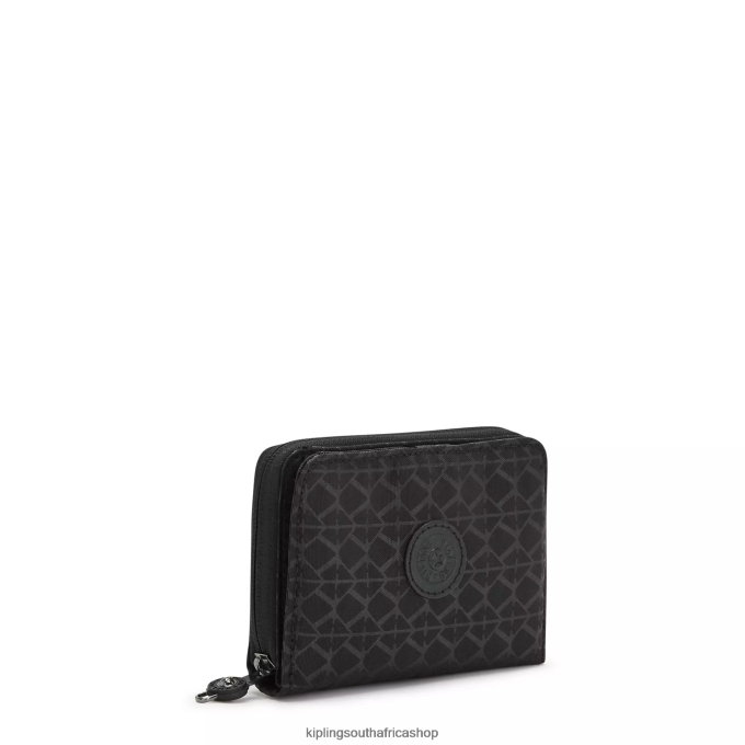 \"Bags\" Money Love Printed Small Wallet 4ZZH555 Kipling Women Black