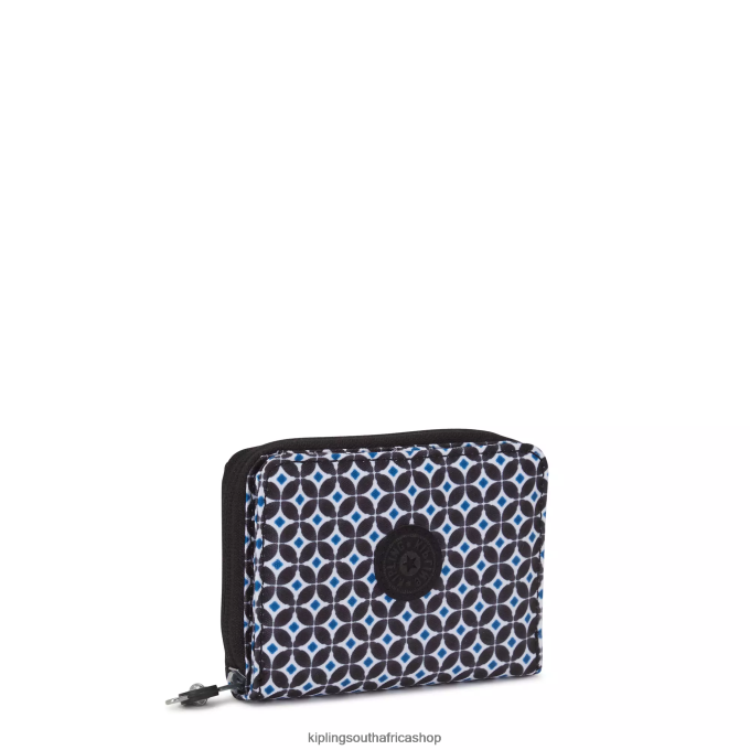 \"Bags\" Money Love Small Printed Wallet 4ZZH295 Kipling Women Blackish Tile