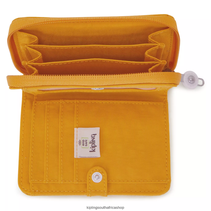 \"Bags\" Money Love Small Wallet 4ZZH298 Kipling Women Rapid Yellow