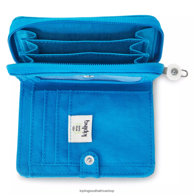 \"Bags\" Money Love Small Wallet 4ZZH301 Kipling Women Eager Blue