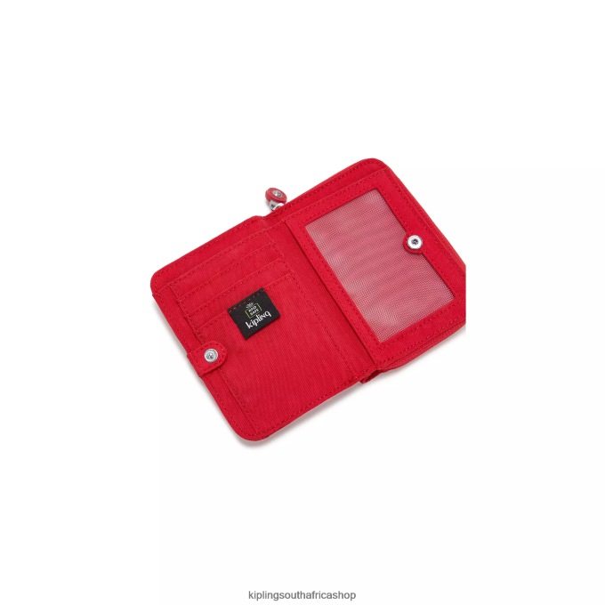 \"Bags\" Money Love Small Wallet 4ZZH302 Kipling Women Red Rouge