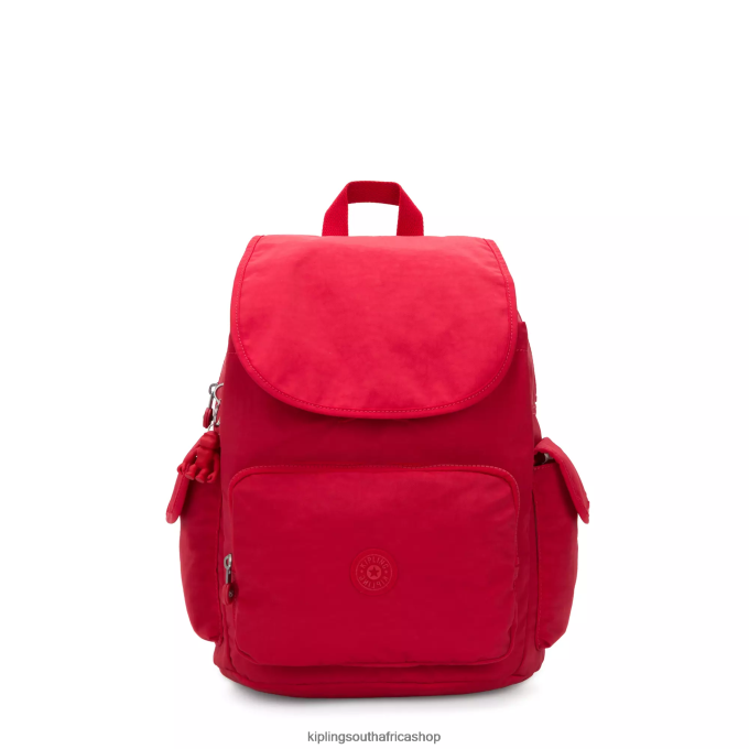 "Bags" City Pack Backpack 4ZZH354 Kipling Women Red Rouge