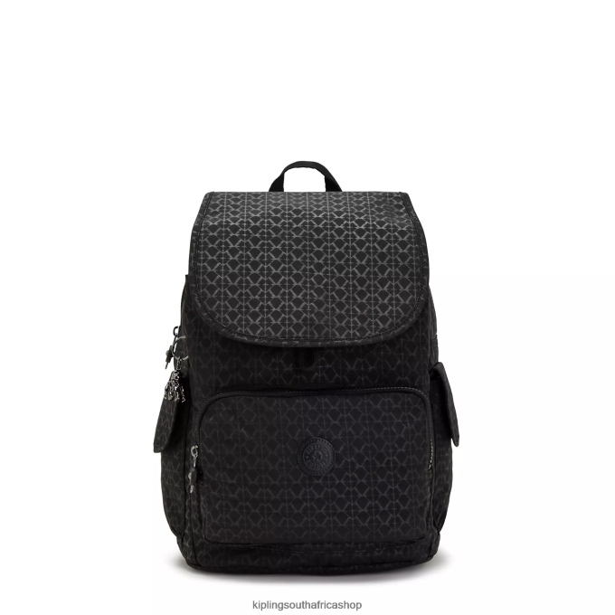 "Bags" City Pack Printed Backpack 4ZZH363 Kipling Women Signature Embossed