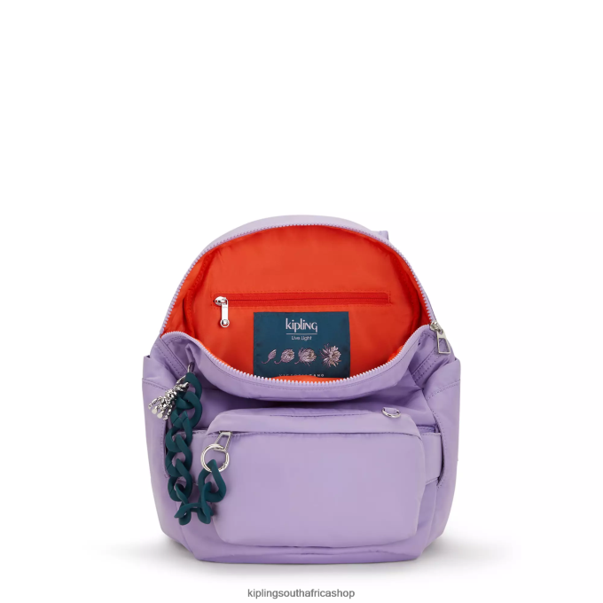 \"Bags\" City Pack Small Victoria Tang Convertible Backpack 4ZZH361 Kipling Women VT Ice lavender