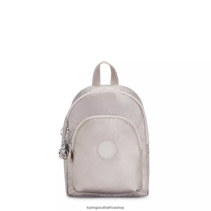 "Bags" Curtis Compact Metallic Convertible Backpack 4ZZH397 Kipling Women Metallic Glow