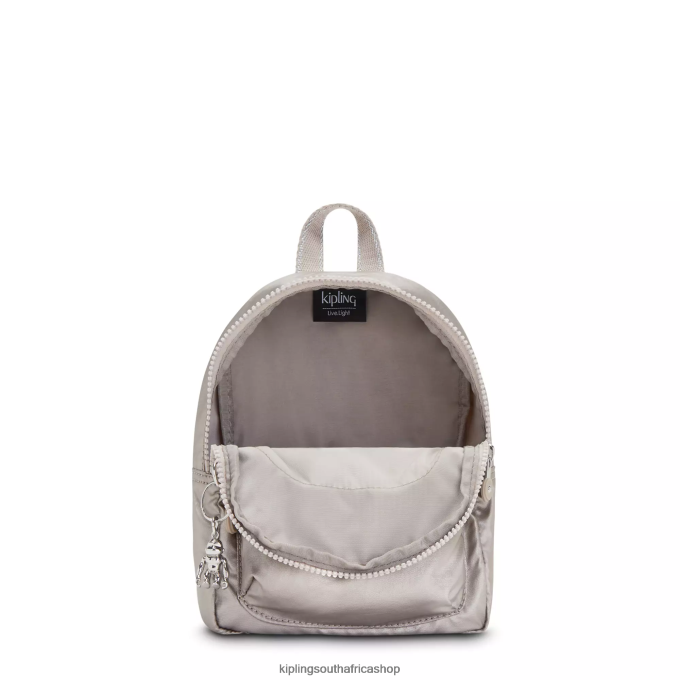 \"Bags\" Curtis Compact Metallic Convertible Backpack 4ZZH397 Kipling Women Metallic Glow