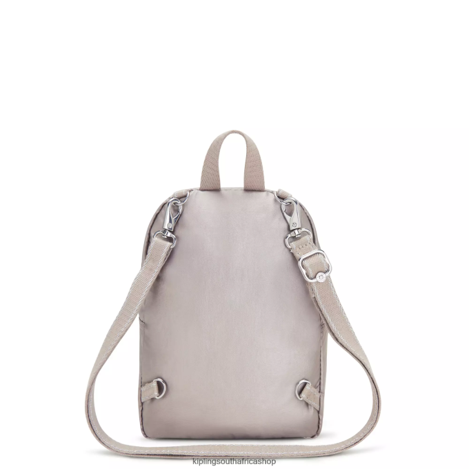 \"Bags\" Curtis Compact Metallic Convertible Backpack 4ZZH397 Kipling Women Metallic Glow