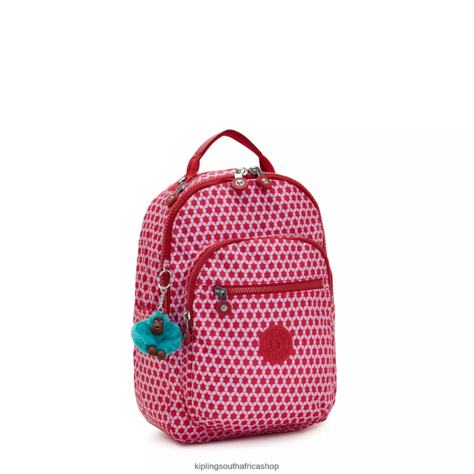 \"Bags\" Seoul Small Printed Tablet Backpack 4ZZH347 Kipling Women Starry Dot