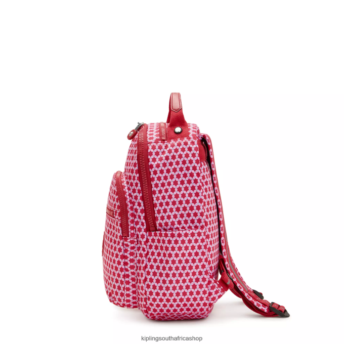 \"Bags\" Seoul Small Printed Tablet Backpack 4ZZH347 Kipling Women Starry Dot