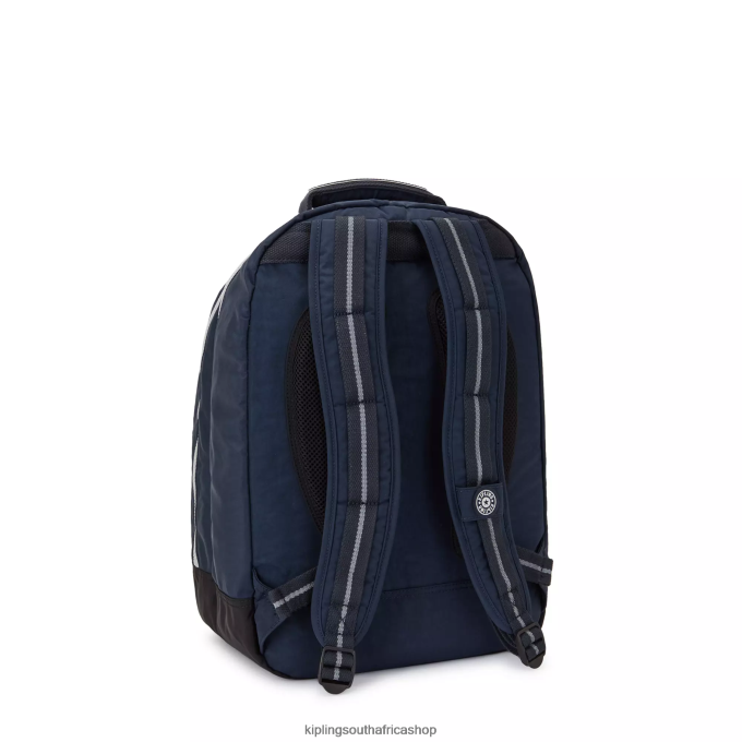\"Bags\" Class Room 17\" Laptop Backpack 4ZZH435 Kipling Women True Blue Grey