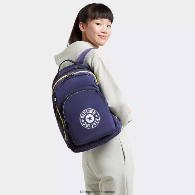 \"Bags\" Curtis Extra Large 17\" Laptop Backpack 4ZZH365 Kipling Women Ultimate Navy