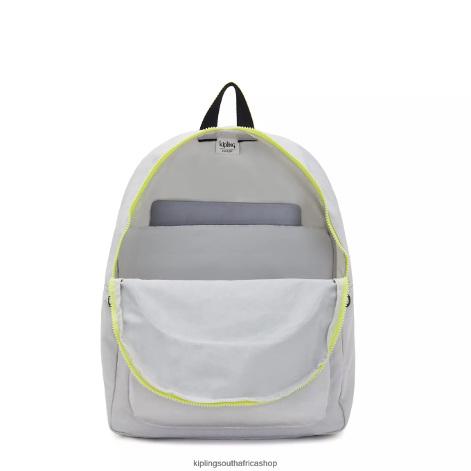 \"Bags\" Curtis Large 17\" Laptop Backpack 4ZZH485 Kipling Women Air Grey