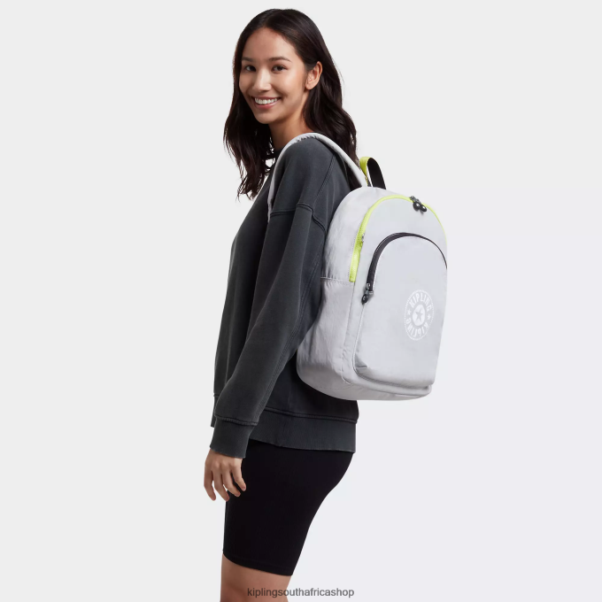 \"Bags\" Curtis Large 17\" Laptop Backpack 4ZZH485 Kipling Women Air Grey