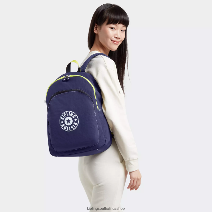\"Bags\" Curtis Large 17\" Laptop Backpack 4ZZH486 Kipling Women Ultimate Navy