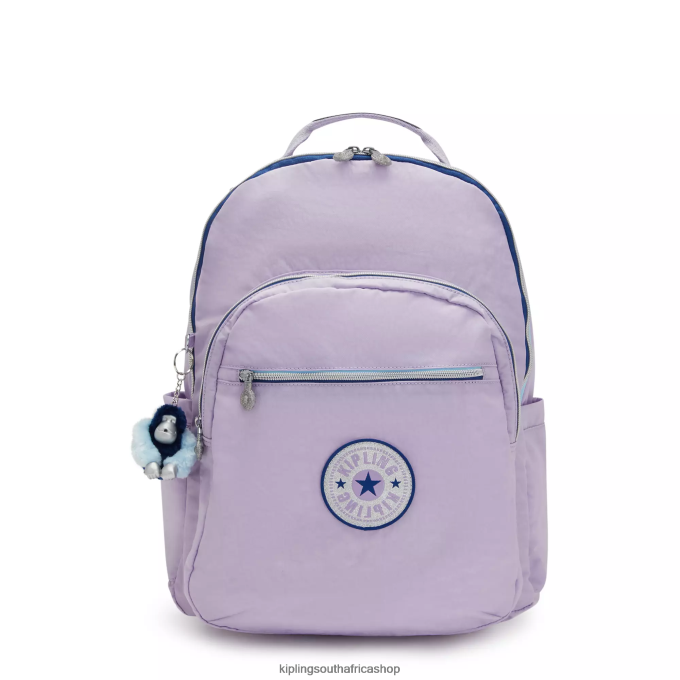"Bags" Seoul Extra Large 17" Laptop Backpack 4ZZH441 Kipling Women Endless Lilac Fun