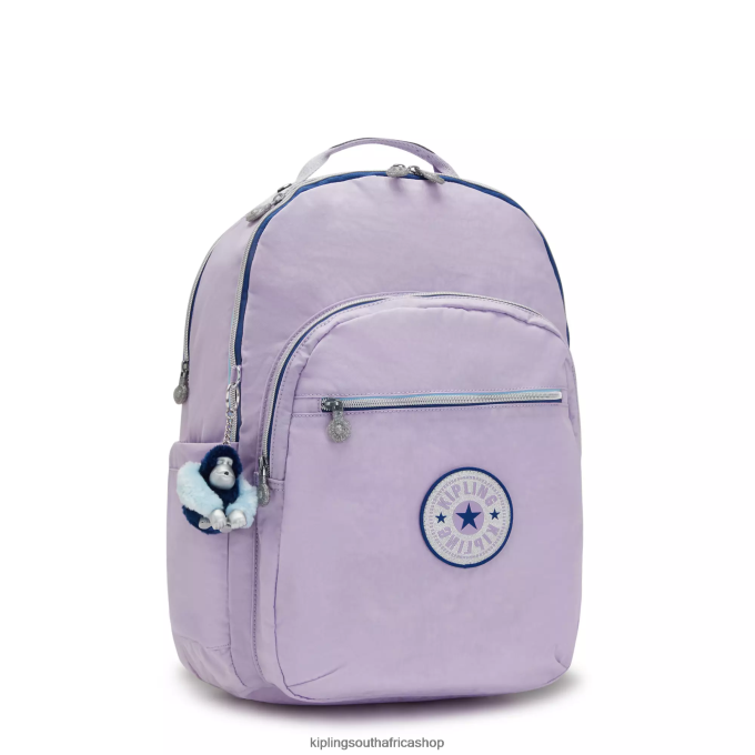 \"Bags\" Seoul Extra Large 17\" Laptop Backpack 4ZZH441 Kipling Women Endless Lilac Fun
