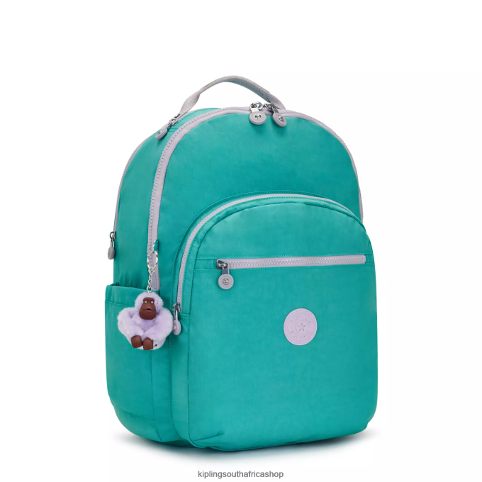 \"Bags\" Seoul Extra Large 17\" Laptop Backpack 4ZZH449 Kipling Women Surfer Green