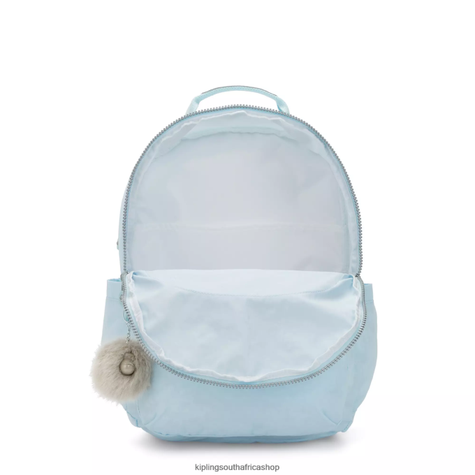 \"Bags\" Seoul Extra Large 17\" Laptop Backpack 4ZZH450 Kipling Women Bridal Blue