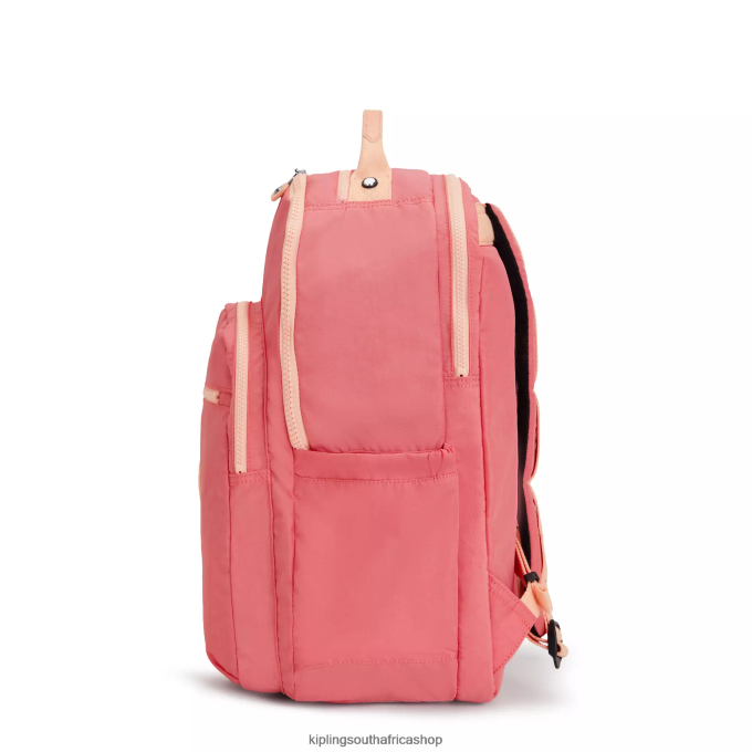 \"Bags\" Seoul Extra Large 17\" Laptop Backpack 4ZZH452 Kipling Women Joyous Pink