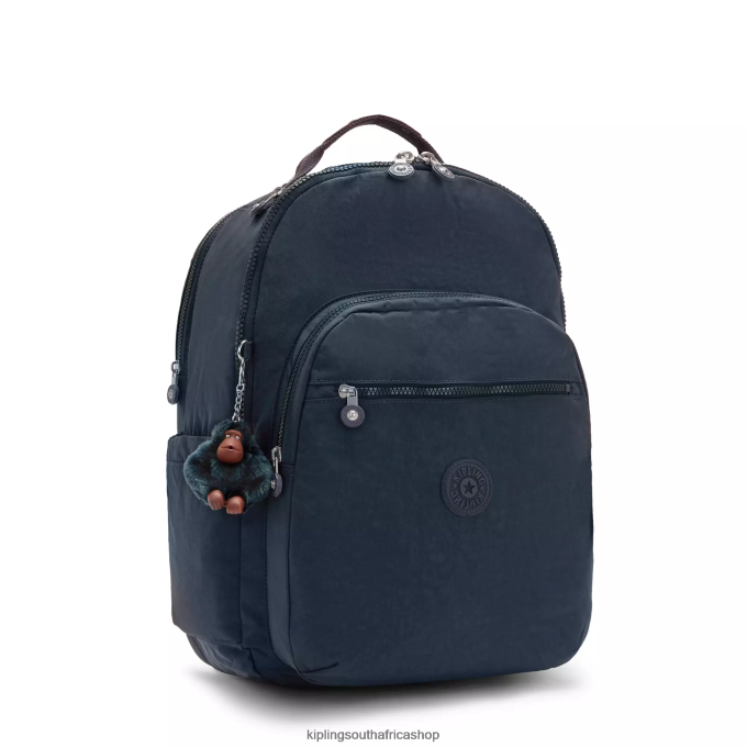 \"Bags\" Seoul Extra Large 17\" Laptop Backpack 4ZZH487 Kipling Women True Blue Tonal