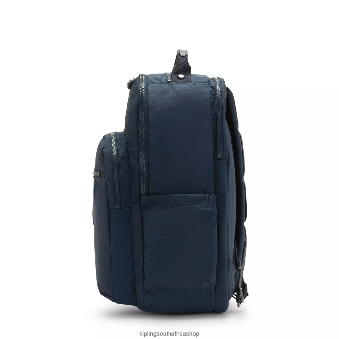 \"Bags\" Seoul Extra Large 17\" Laptop Backpack 4ZZH487 Kipling Women True Blue Tonal
