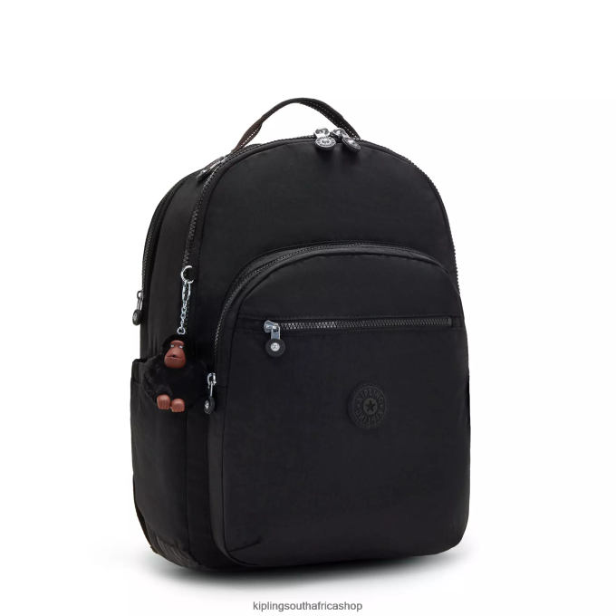 \"Bags\" Seoul Extra Large 17\" Laptop Backpack 4ZZH488 Kipling Women True Black Tonal